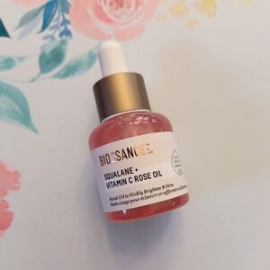 Biossance Squalane + Vitamin C Rose Brightening And Firming Face Oil 15ml